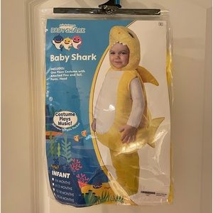 Baby shark Halloween costume 18-24m